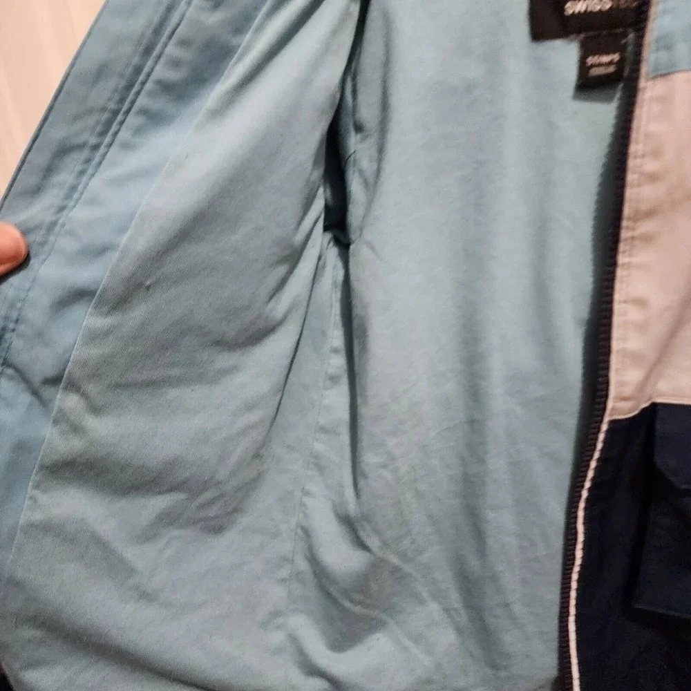 Swiss‎ Tech Toddler Kids Heavyweight Hooded Jacket Multi Blue/WhiteSize 5T